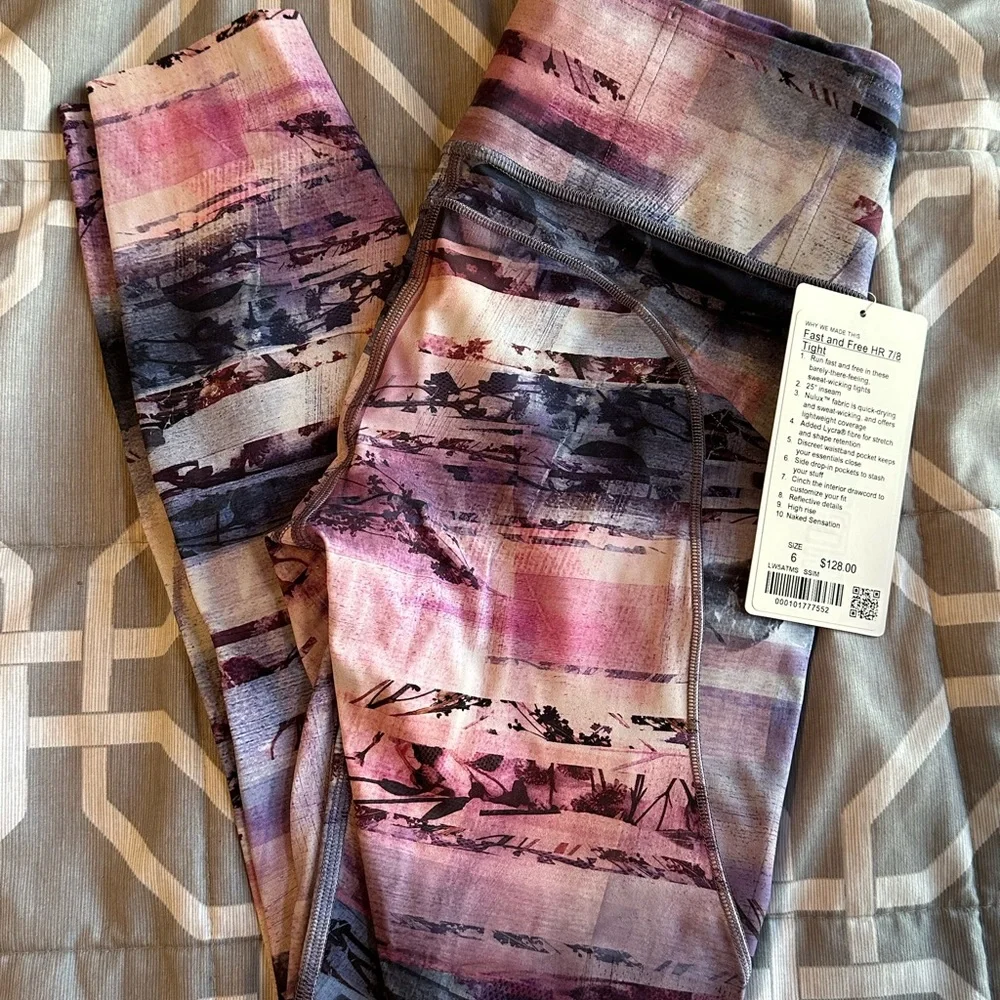 Lululemon Athletica Fast and Free Tights, NWT - Picture 1 of 3